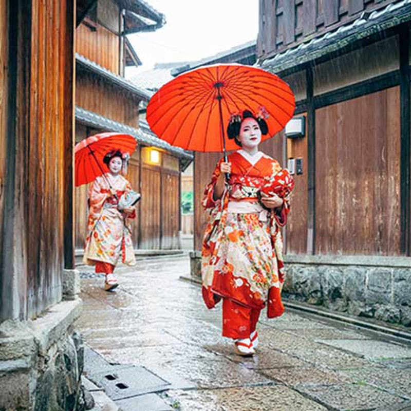 Japanese geishas