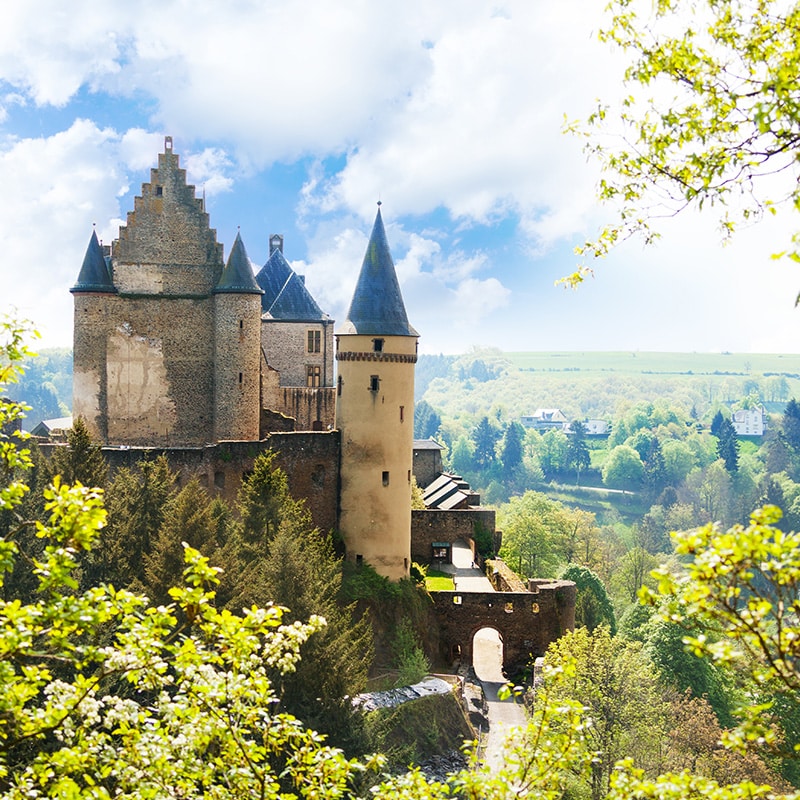 UTAA Tour of Luxembourg castle