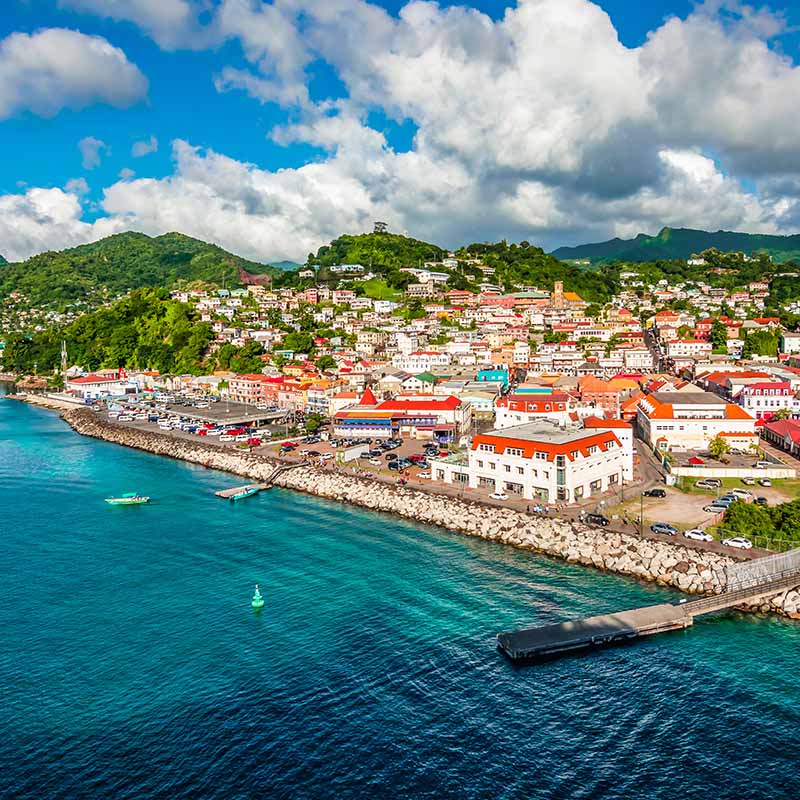 Grenada in the Caribbean