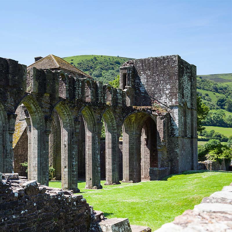Llanthony Priory in South Wales